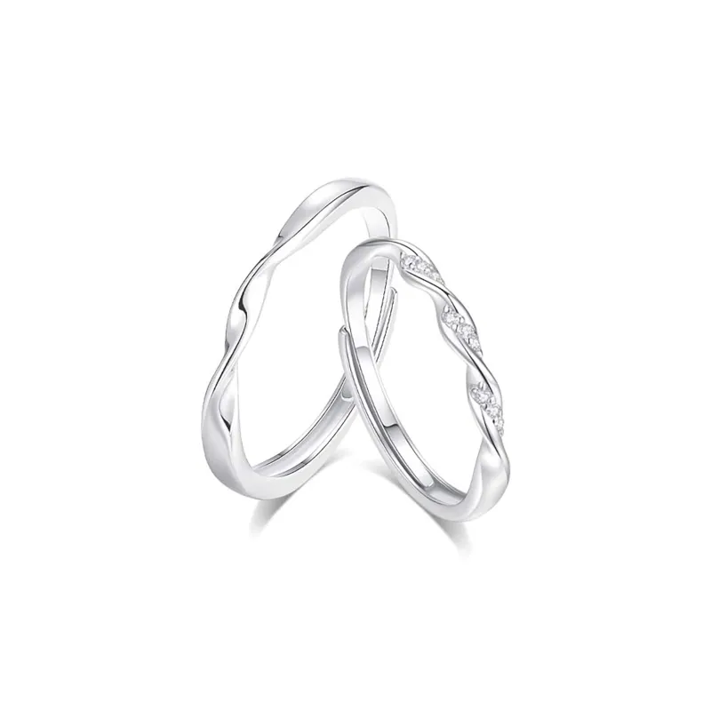 Zocai Natural Topaz Rings Unisex-0