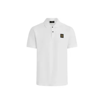 Belstaff Logo patch Cotton Polo Shirt