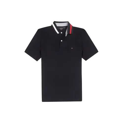 Tommy Hilfiger Polo Shirt Men's Marine Blue