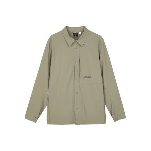 Skechers SS24 Shirt Men's Cashew Nut Latte
