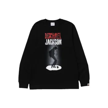 A BATHING APE X Michael Jackson L/S Tee