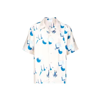 Blue Sky Inn Photograph print Short sleeved Shirt