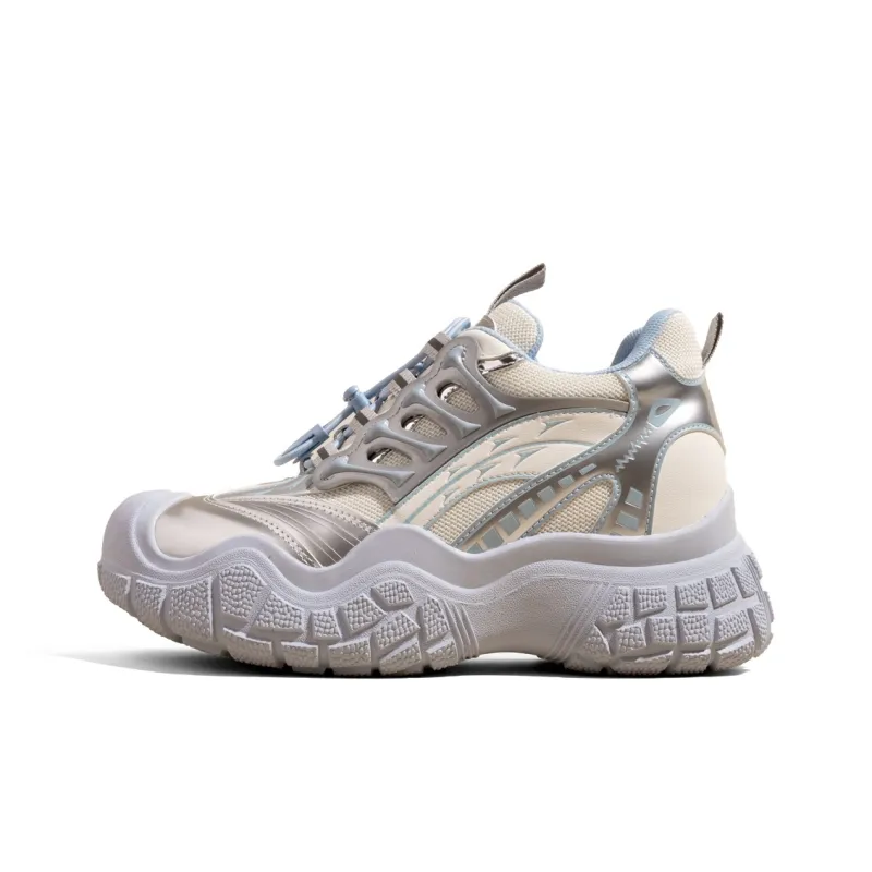 KODI Slip Resistant, Abrasion Resistant, Breathable Low Top Chunky Sneakers Women's-10