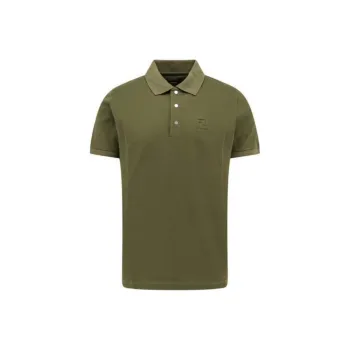 FENDI Ff Embossed Short Sleeved Polo Shirt