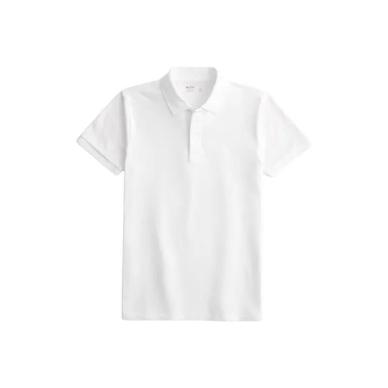 Hollister Polo Shirt Men's White-0