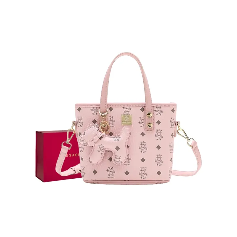 PESASRIE PVC Polyvinyl Chloride Crossbody One Shoulder Handbag Regular Women's Multicolor-2
