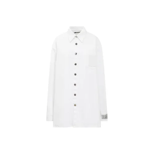 RAF SIMONS Shirts Men White