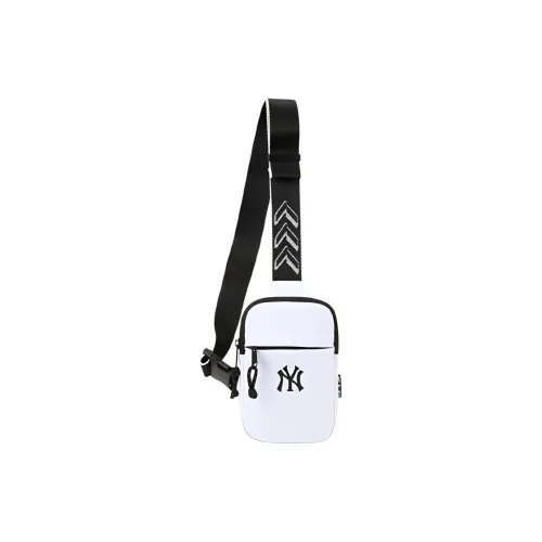 MLB Polyester Shoulder Bag, Crossbody Bag Mini Unisex White