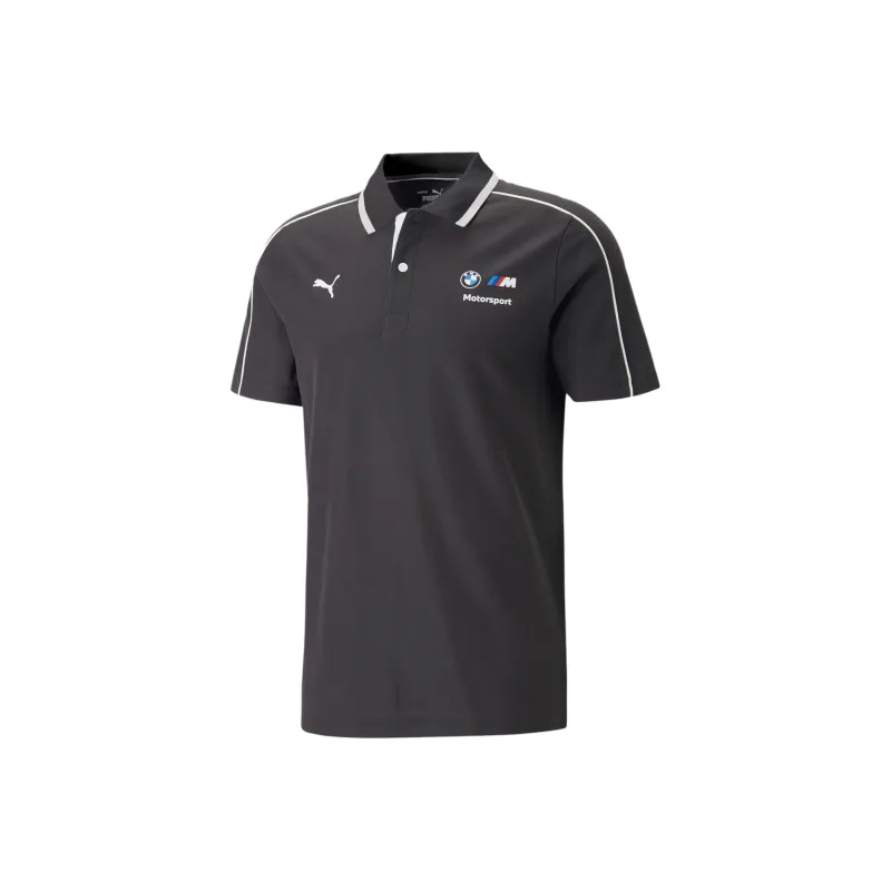 PUMA x BMW Collaboration Motorsport Polo Shirt Men's Black-0