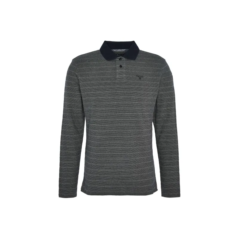 BARBOUR FW24 Polo Shirt Men's Black-0
