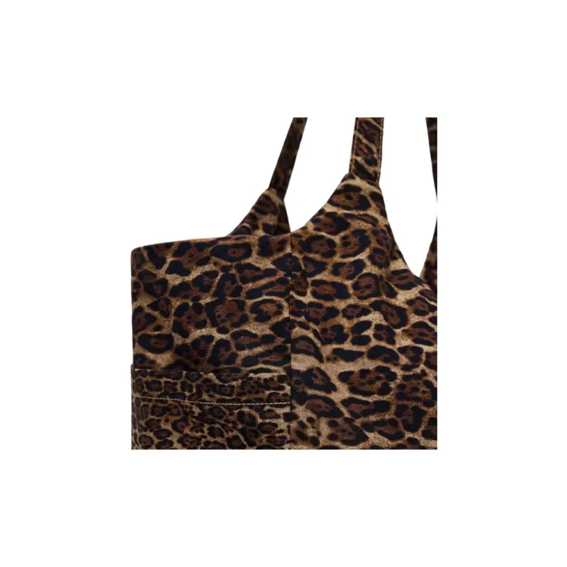 ZARA Cotton Tote Bag, Shopping Bag, Shoulder Bag Large Size Women's Brown-4