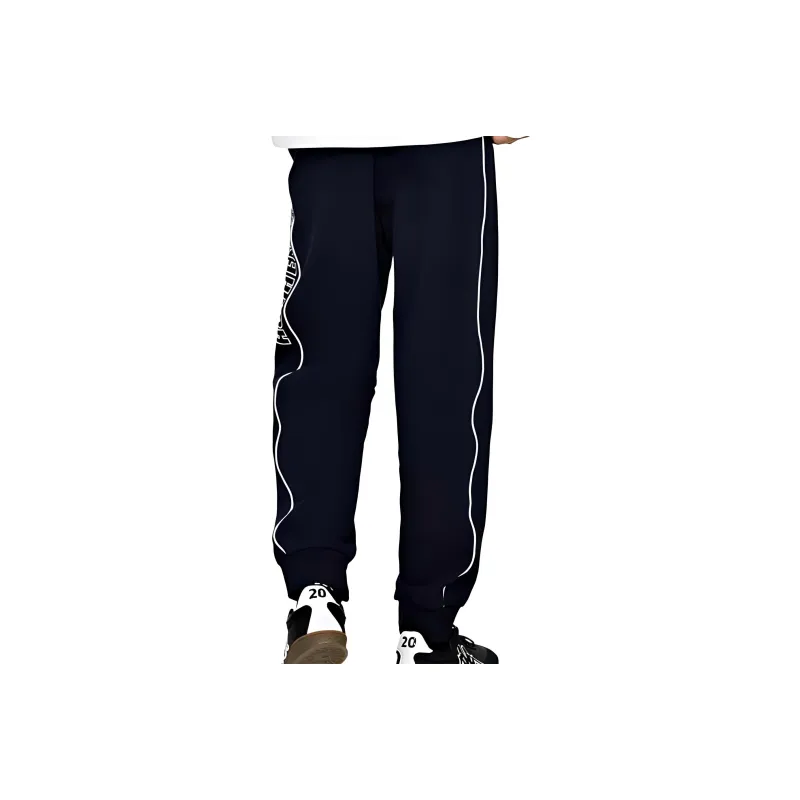 Kappa SS24 Knitted Sports Pants Men's Midnight Blue-3