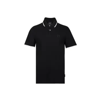ARMANI EXCHANGEAE FW22 Polo Shirt Men's Black