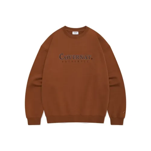 COVERNAT Sweatshirt Unisex Brown