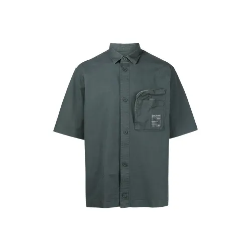 ARMANI EXCHANGEAE FW22 Shirt Men's Army Green