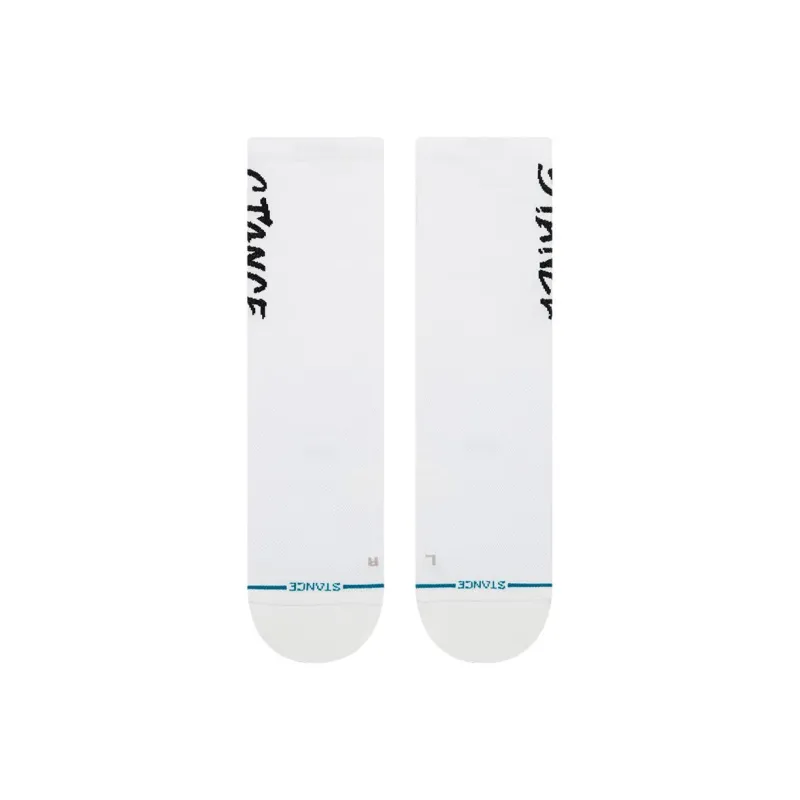 Stance Cycling Socks Unisex 1 Pack White-1