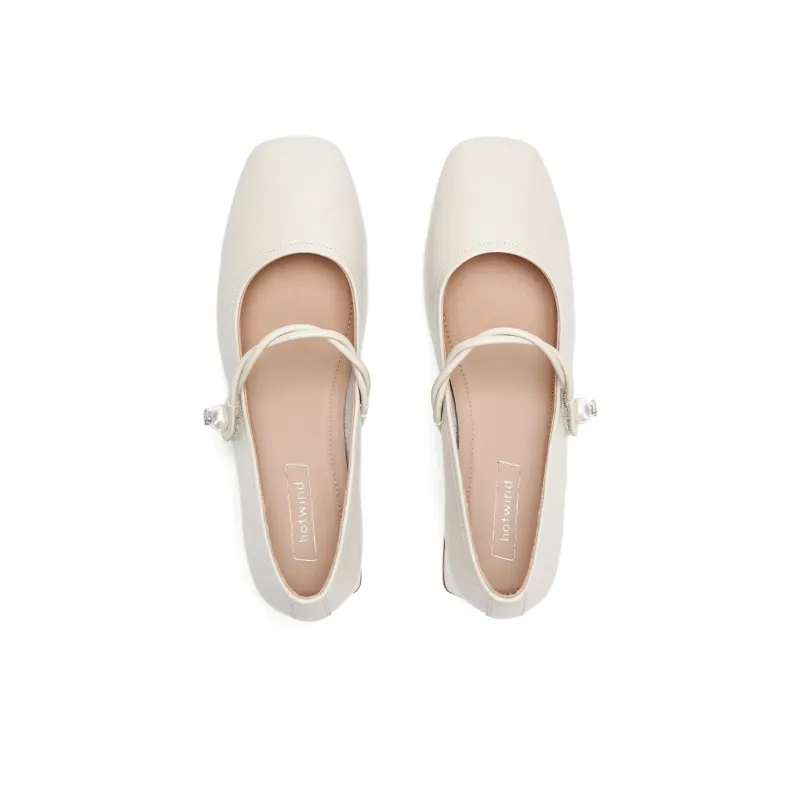 Hotwind Mary Jane Women's Casual Shoes High Heel Women's-1