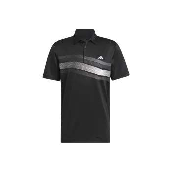 Adidas CORE Collection CHEST STRIPE Polo Shirt Men's Black