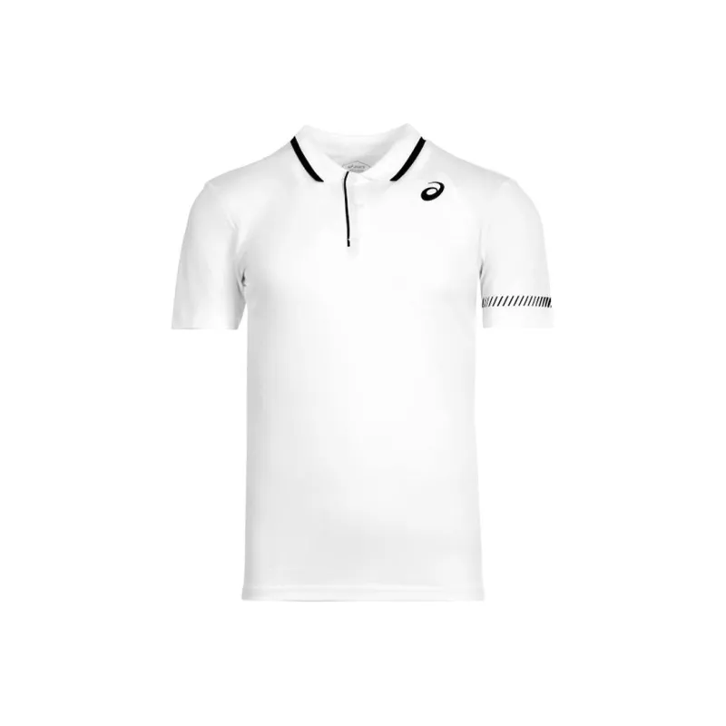 Asics Polo Shirts Men White-0