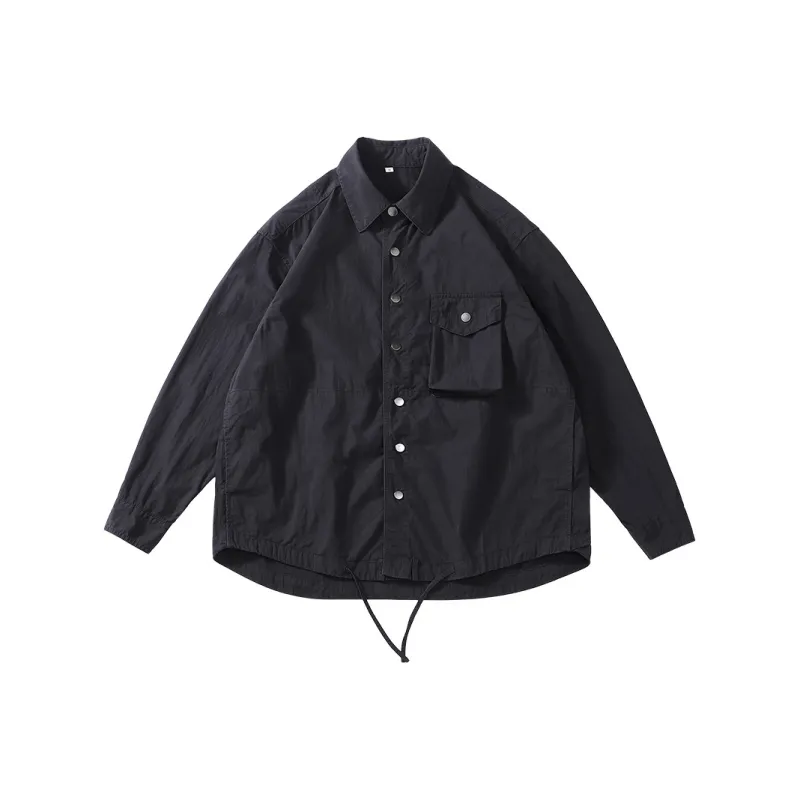 SET FUNS Outdoor Style Shirt Spring And Fall Season Unisex-4