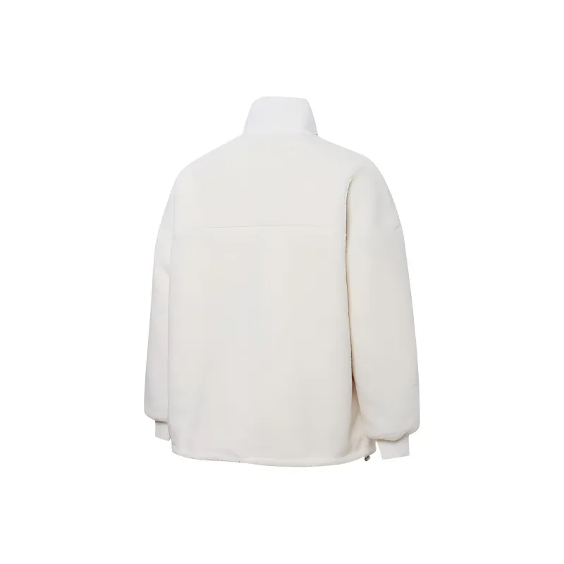 PUMA Mmq Series Velvet Jackets Unisex White-3