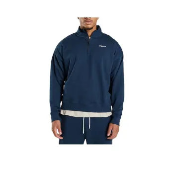 GYMSHARK REST DAY SWEATS 1/4 ZIP Sweatshirt Men's Marine Blue