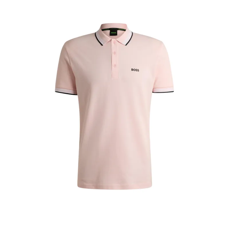 HUGO BOSS Polo Shirt Men's Light Pink-0