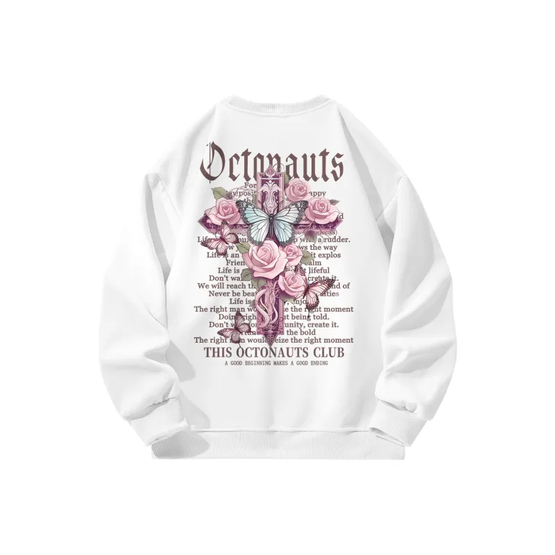 Small Columns Under The Sea Sweatshirt Unisex-0