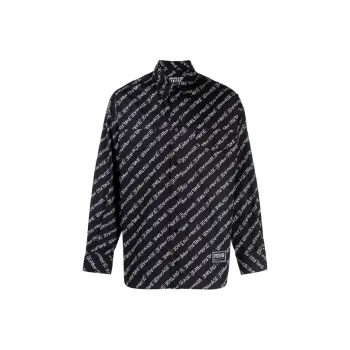 VERSACE Shirts Men Black