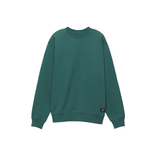Vans Original Standards Fleece Loose Crew Sweatshirt Sweatshirt Men's Olive Green