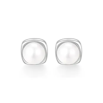 LAOMIAO Pearl Stud Earrings Women's