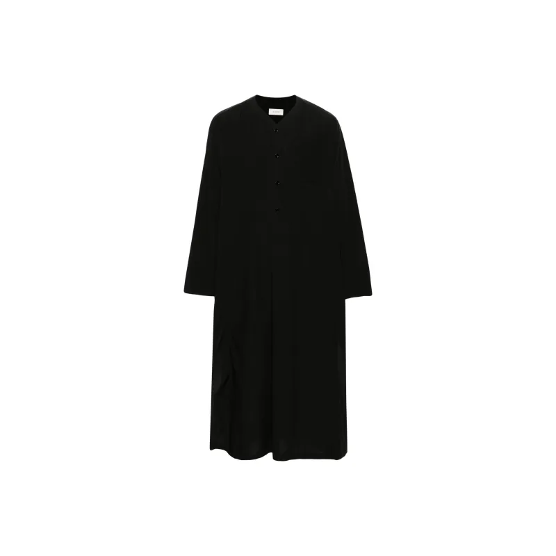 Lemaire Long Poplin Cotton Shirt-0