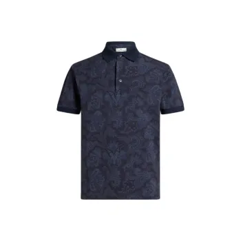 ETRO Graphic Printed Polo Shirt