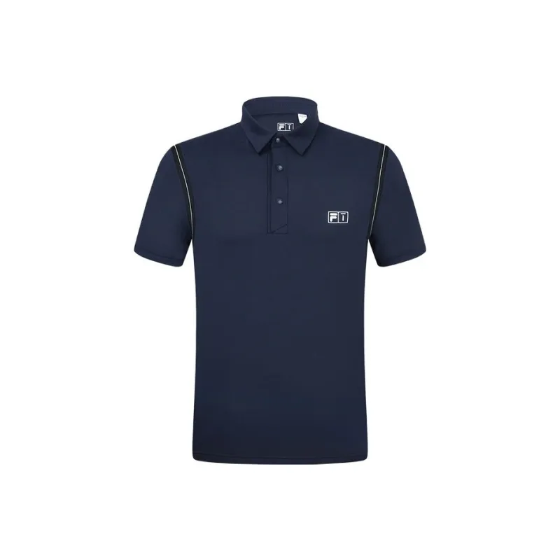 FILA Polo Shirts Men Tide Blue-0