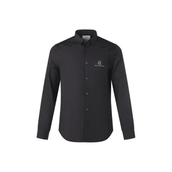 ARMANI EXCHANGE Shirts Men Black