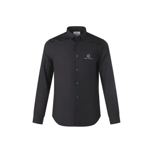 ARMANI EXCHANGE Shirts Men Black