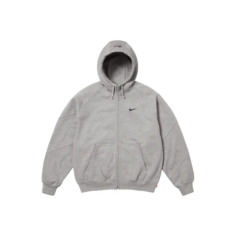 Supreme Nike Zip Up Hooded Sweatshirt-1