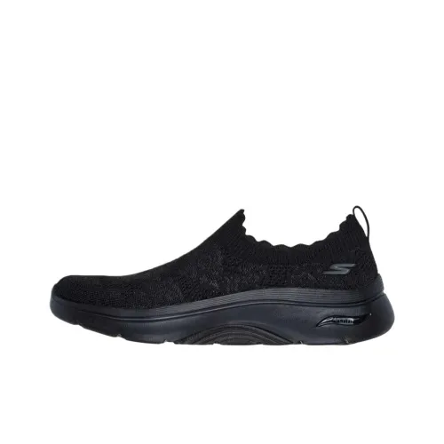Skechers GO Walk Arch Fit 2.0 Low Top Casual Shoes Women's Black