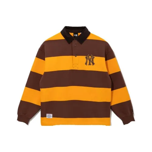 New Era Polo Shirts Men Grass Yellow Hundred Days