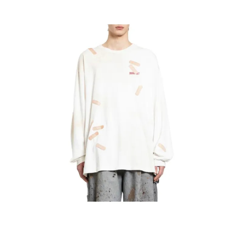 Doublet Bandage Embroidery T shirt-0