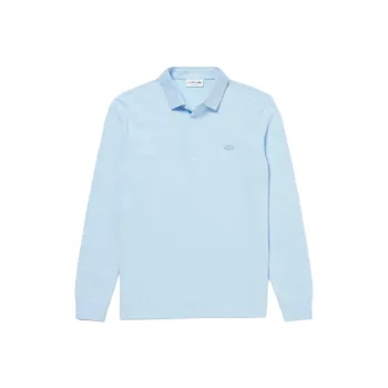 LACOSTE Polo Shirt Men's Light Blue