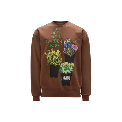 JW Anderson Graphic-print Drop-shoulder Sweatshirt
