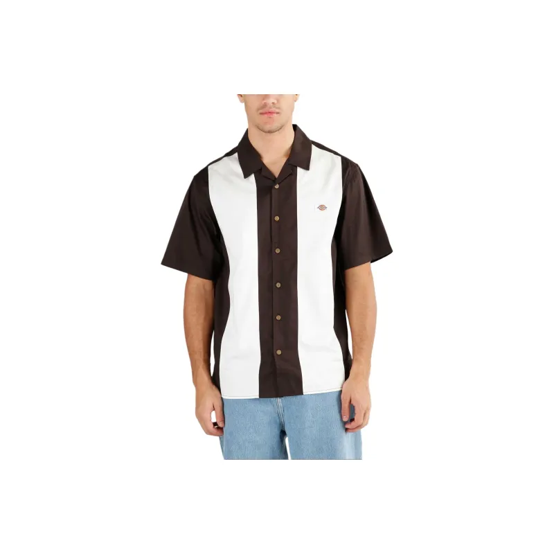 Dickies Shirts Men Dark Brown-0