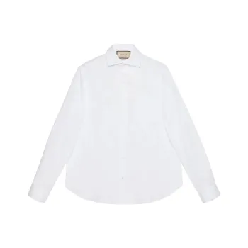 GUCCI GG embroidered Cotton Shirt