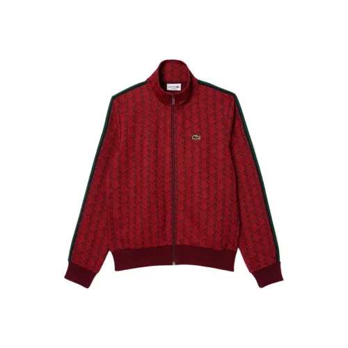 LACOSTE Sweatshirt Men's Bordeaux Red