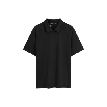 CALVIN KLEIN Polo Shirt Men's Space Black