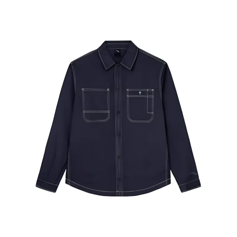 CHAOJIANTA Shirt Men's Ink Stone Gray-0