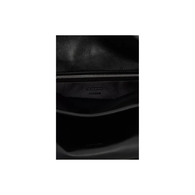 JIL SANDER Polyvinyl Chloride Shoulder Bag Trumpets Women's Black-2