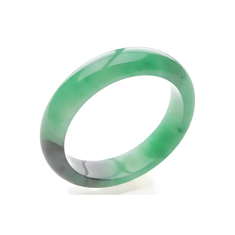 RIXIANGWAN African Emerald Bangles Women's-3