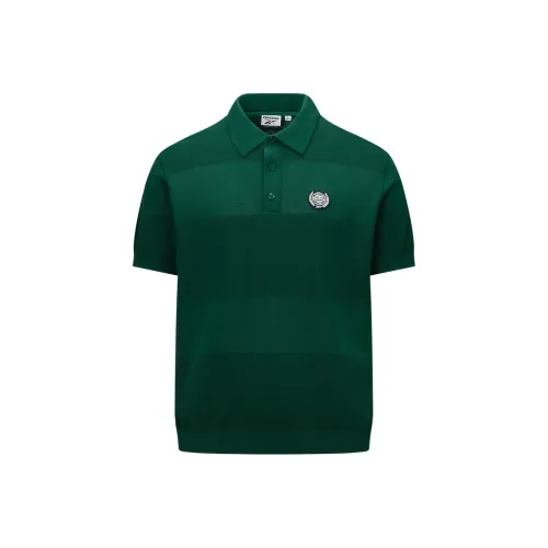 Reebok Polo Shirts Men Green